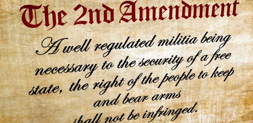 Image of text of the second amendment